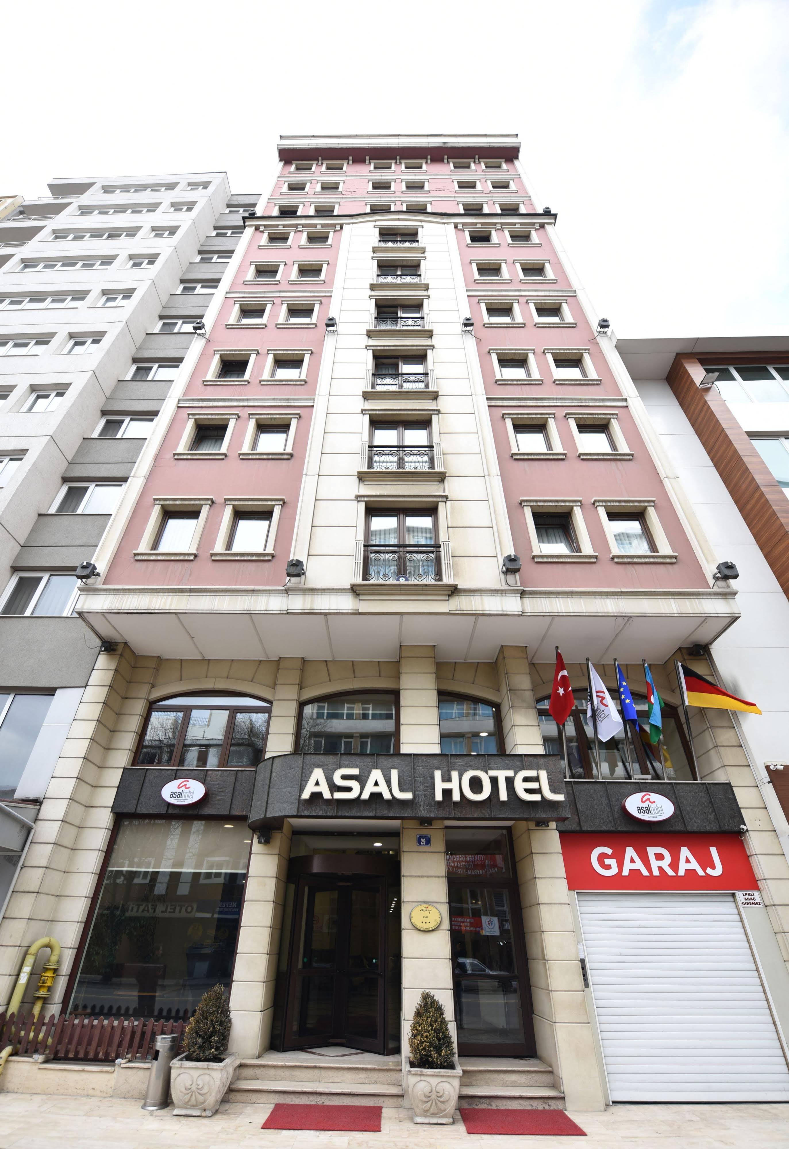 Asal Hotel Ankara Exterior foto